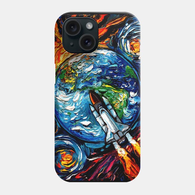 Beyond The Horizon Phone Case by sagittariusgallery