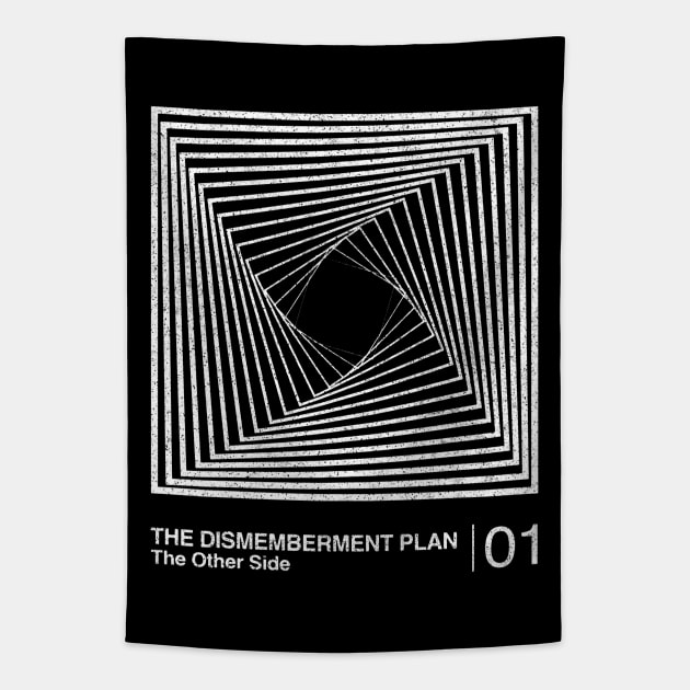 The Dismemberment Plan  / Minimalist Graphic Artwork Design Tapestry by saudade