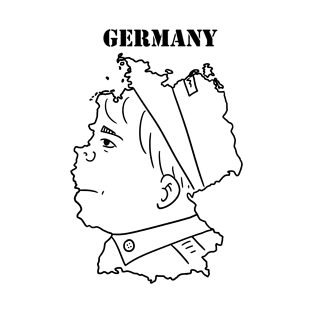 A funny map of Germany T-Shirt