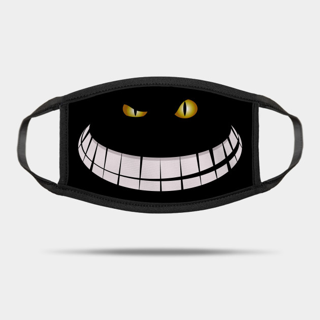 Cheshire Smile Cheshire Cat Mask Teepublic