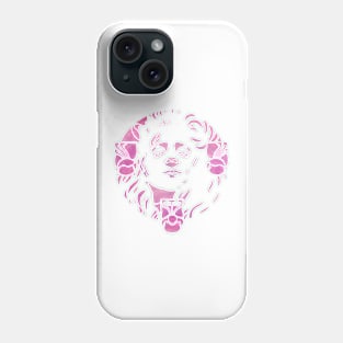 Defiant Woman In Pink Phone Case