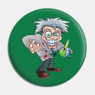 Mad Scientist Pin