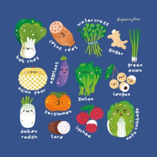 Asian Fruits and Veggies T-Shirt