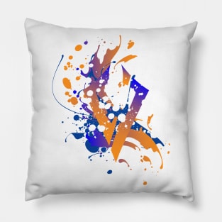 V splash Gamer Design Pillow