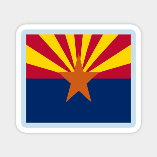 Flag of Arizona. USA Magnet