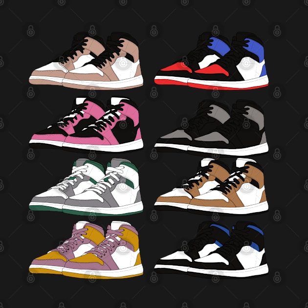 Sneakers pack 2 by morgananjos