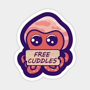 Cuddlefish Magnet