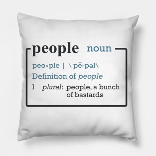 A Bunch of Bastards, IT Crowd Fan Art Pillow