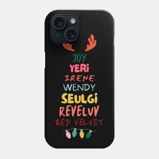 Christmas Tree Red Velvet Phone Case