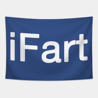 iFart funny joke design Tapestry