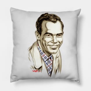 Ned Miller - An illustration by Paul Cemmick Pillow