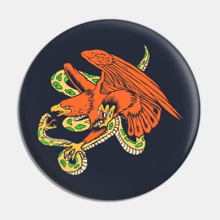 Eagle & Snake Pin