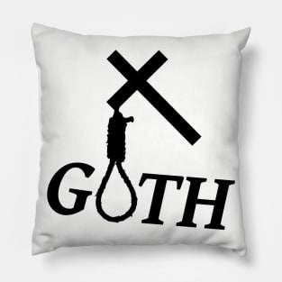 Goth hangs on the cord, Gothic fashion Pillow