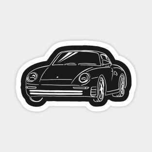 Porsche 959 sportscar Magnet