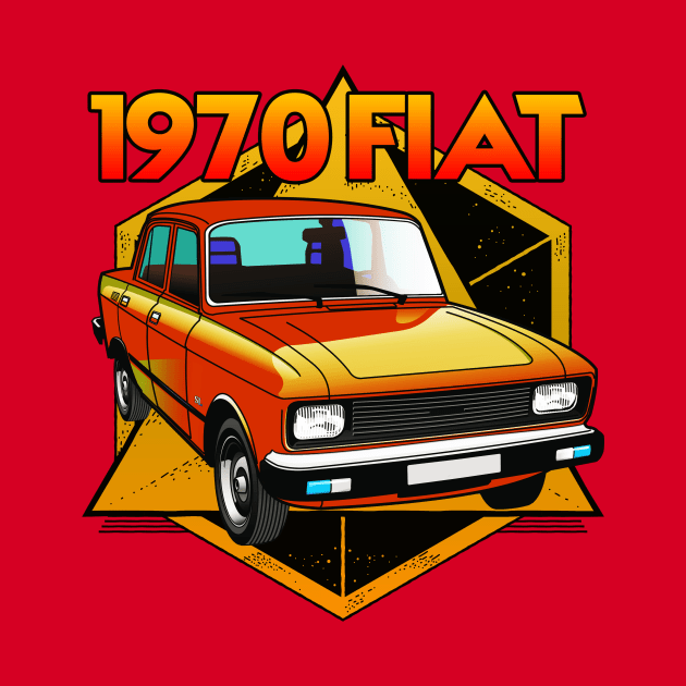 1970 FIAT by theanomalius_merch