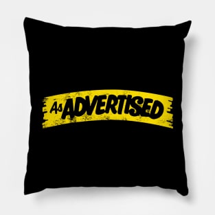 As Advertised Stamp - Yellow Pillow