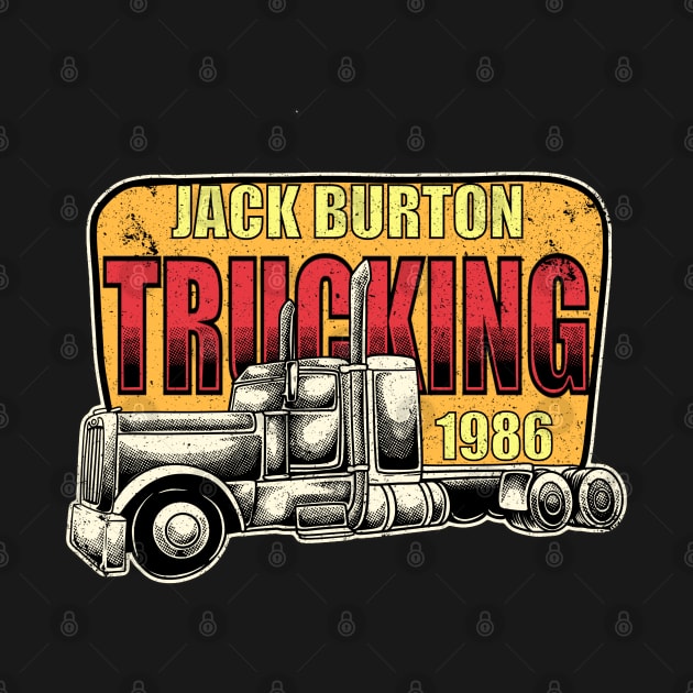 Jack Burton Trucking 1986 by asterami