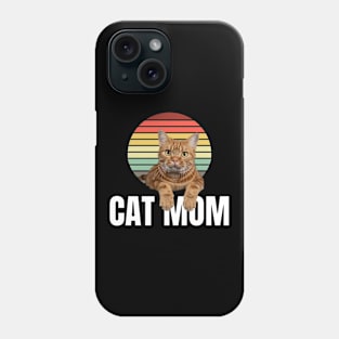 Cat Mom (Sunset Edition) Phone Case