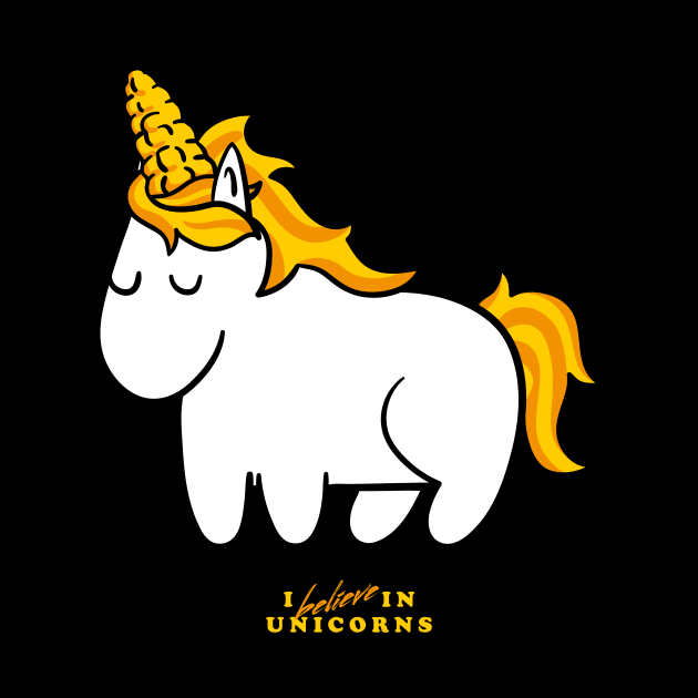 I Believe in Unicorns by zawitees