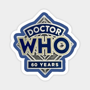 60 years of Doctor Who ✅ Magnet