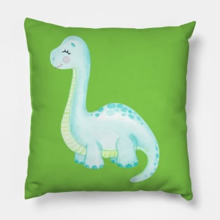 Cute blue dinosaur Pillow