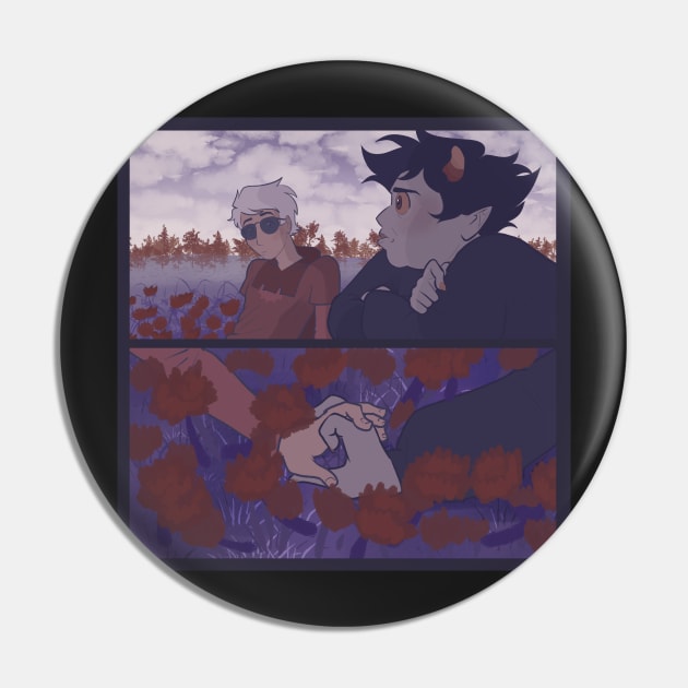 Davekat Field Pin by buzzingRoyalty