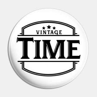 Vintage Time Pin