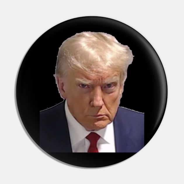 DONALD TRUMP'S MUGSHOT AUGUST 2023 ARREST Pin by colormecolorado