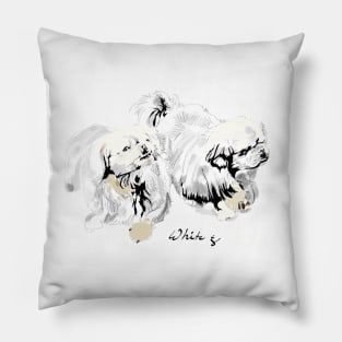 White & Wong Pillow