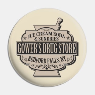 Gower's Drug Store Pin