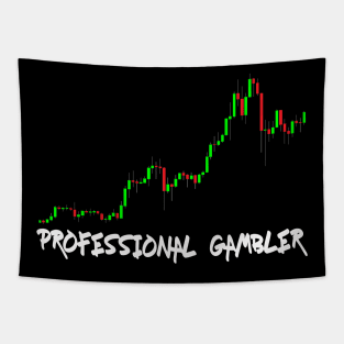 "Professional Gambler" Tapestry