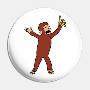 Angry Monkey Pin