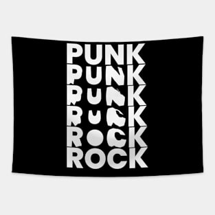 punk rock logo Tapestry