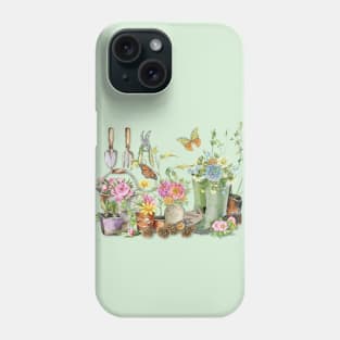 Garden Tool Shed B Phone Case