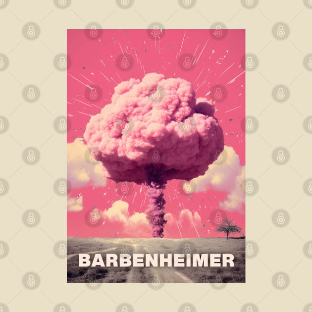 Barbie x Oppenheimer 2023 | BARBENHEIMER by Retro Travel Design