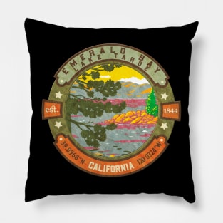 Emerald Bay Lake Tahoe California Pillow