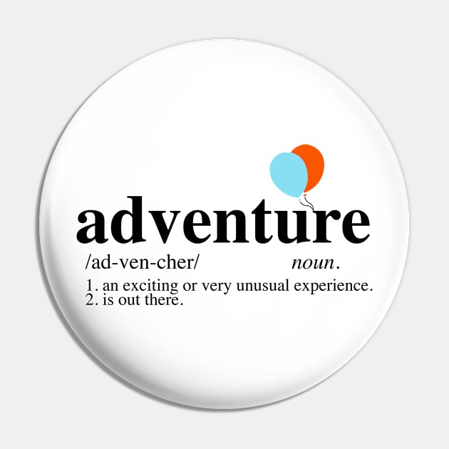 Adventure - Dictionary - Up Pin by LuisP96