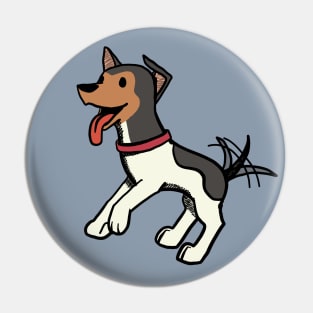 Dancing dog. Pin