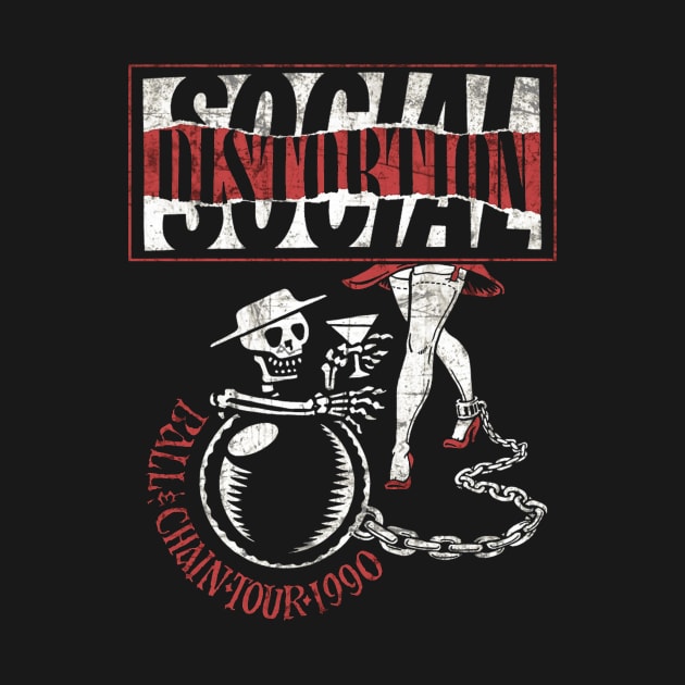 vintage social distortion by Van Bouten Design