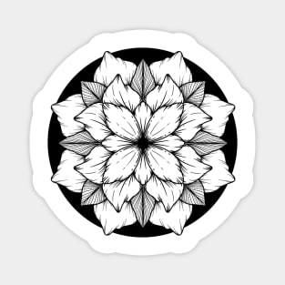 Floral Mandala Magnet