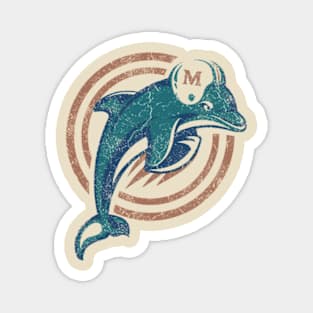 Miami dolphins // vintage Magnet