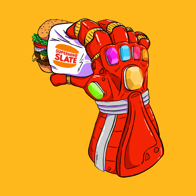 Burger Gauntlet by SuperheroSlate