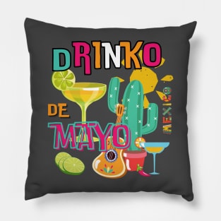 Drinko de Mayo Pillow