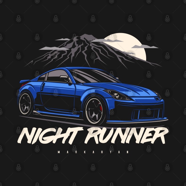 Night runner by Markaryan