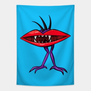 Walkie Talkie Monster Tapestry