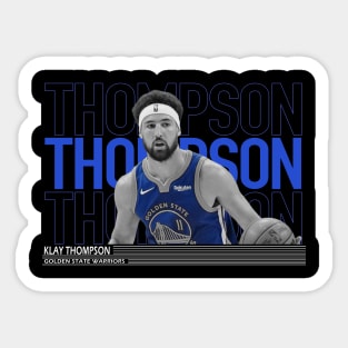Golden State Warriors Klay Thompson 11 Sticker Basketball Decals NBA City  Number