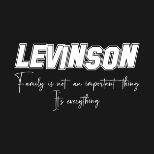 Levinson Second Name, Levinson Family Name, Levinson Middle Name T-Shirt