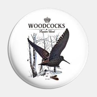 Woodcock Pin