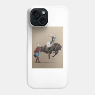 Bull Riding Phone Case