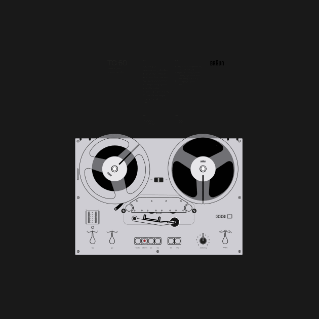 TG60 Tape Recorder Braun - Dieter Rams Design by sub88